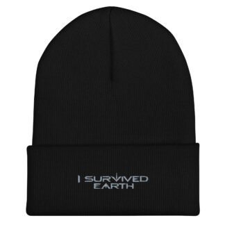 I Survived Earth - Cuffed Beanie