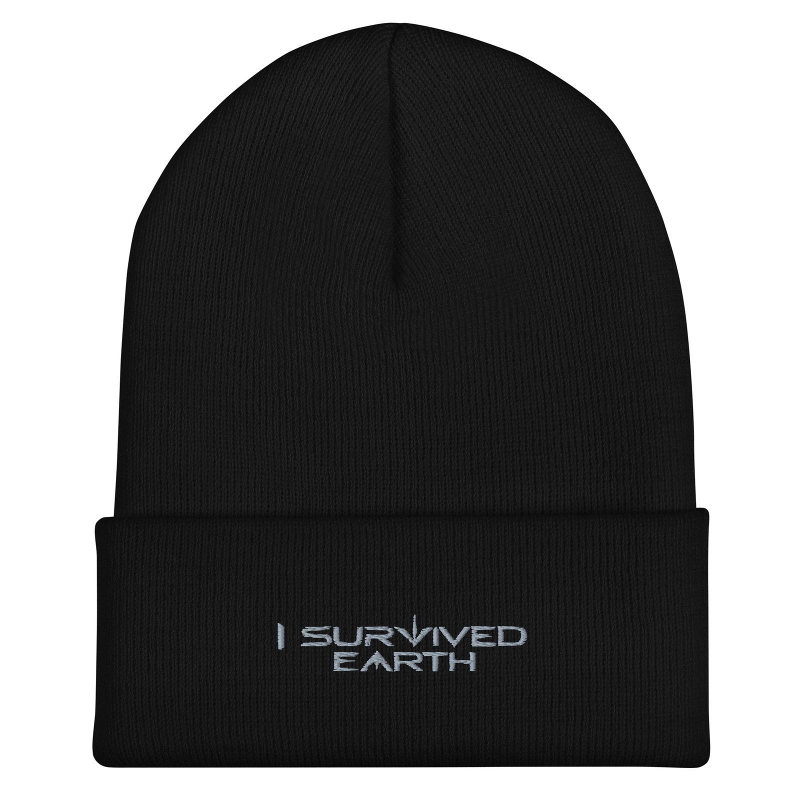 I Survived Earth - Cuffed Beanie