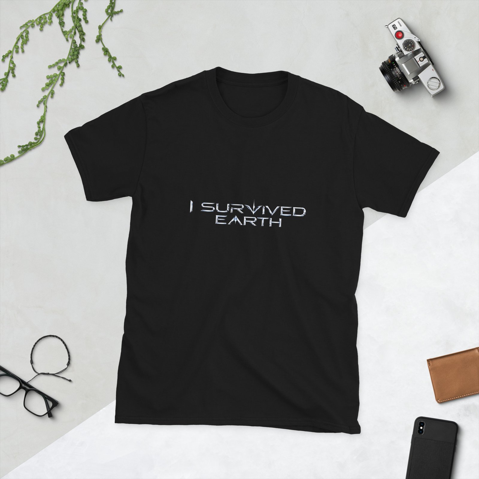I Survived Earth - Short-Sleeve Unisex T-Shirt - Image 15