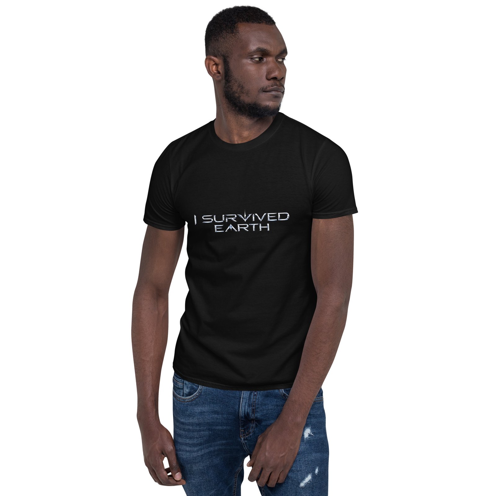 I Survived Earth - Short-Sleeve Unisex T-Shirt - Image 4
