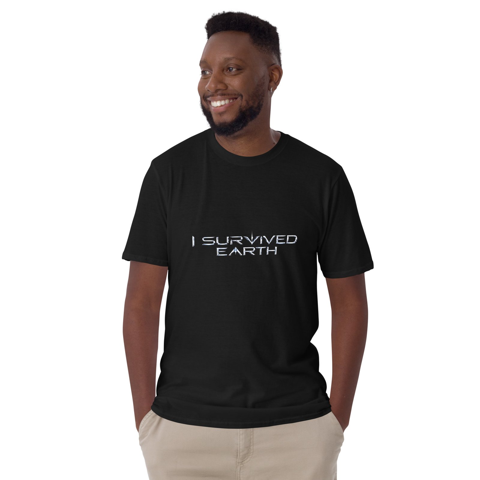 I Survived Earth - Short-Sleeve Unisex T-Shirt - Image 11