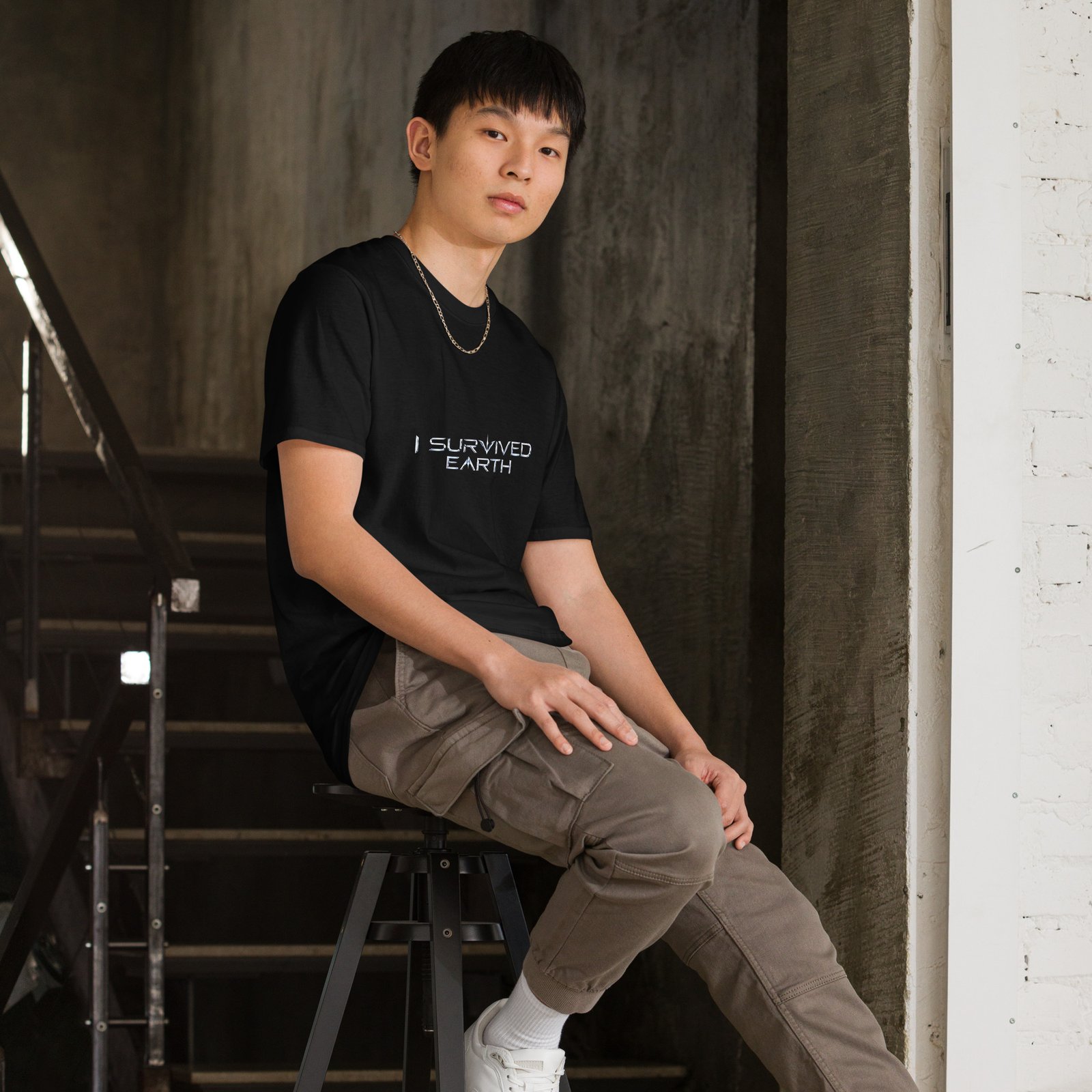 I Survived Earth - Short-Sleeve Unisex T-Shirt - Image 19